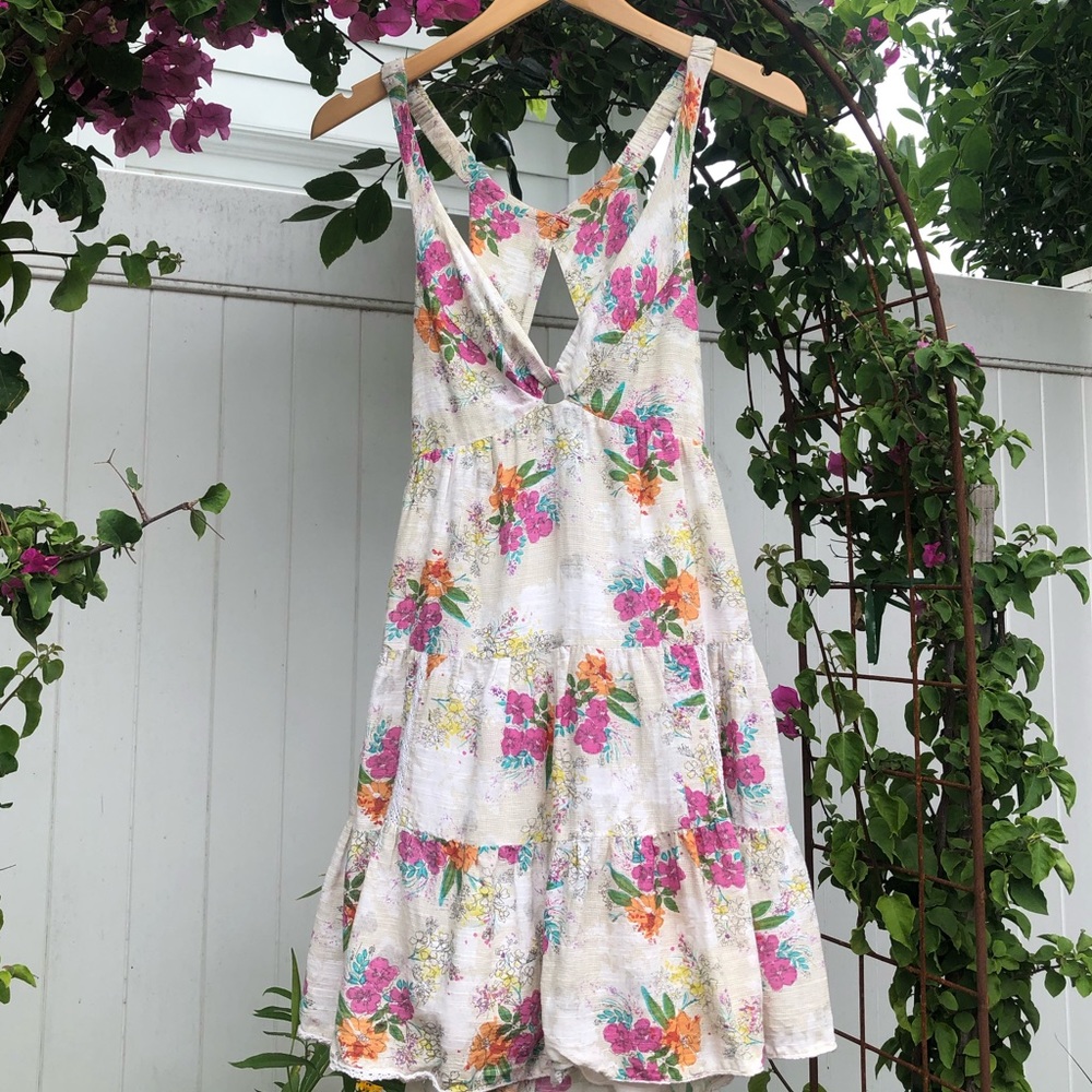 “Billabong” Floral Mini Sundress